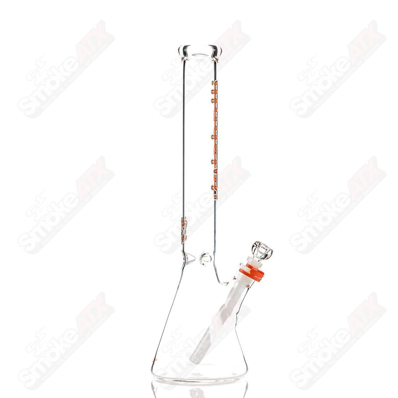 17" 5mm (Orange) Short Beaker Illadelph - Smoke ATX