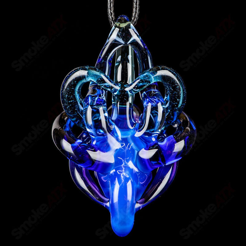 Lace Face Warrior Goddess Pendant (