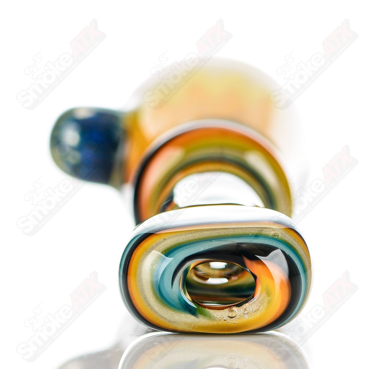 #5 Wig Wag Chillum Katy Wright Glass - Smoke ATX