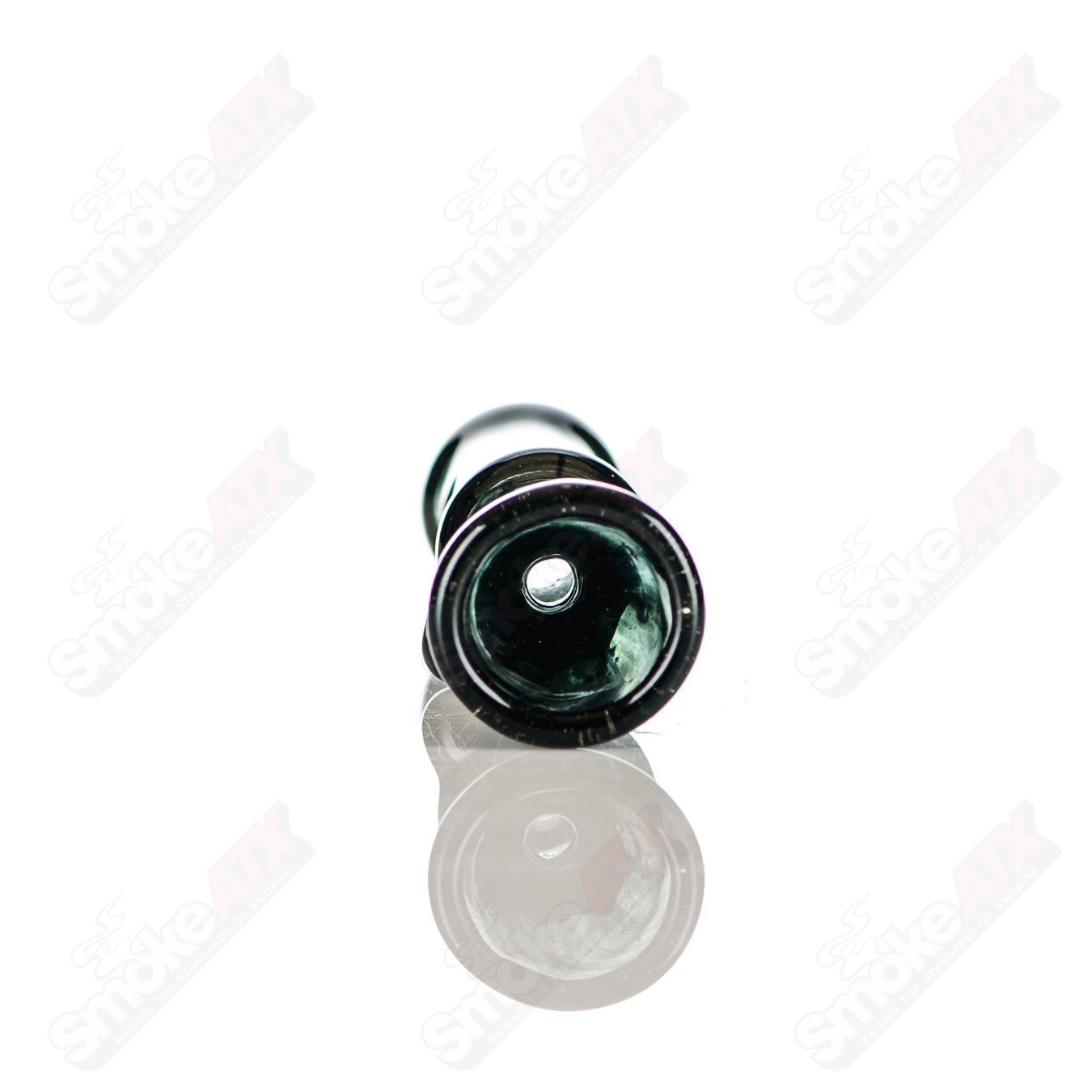 Worked UV Galaxy Chillum Indo Glass - Smoke ATX