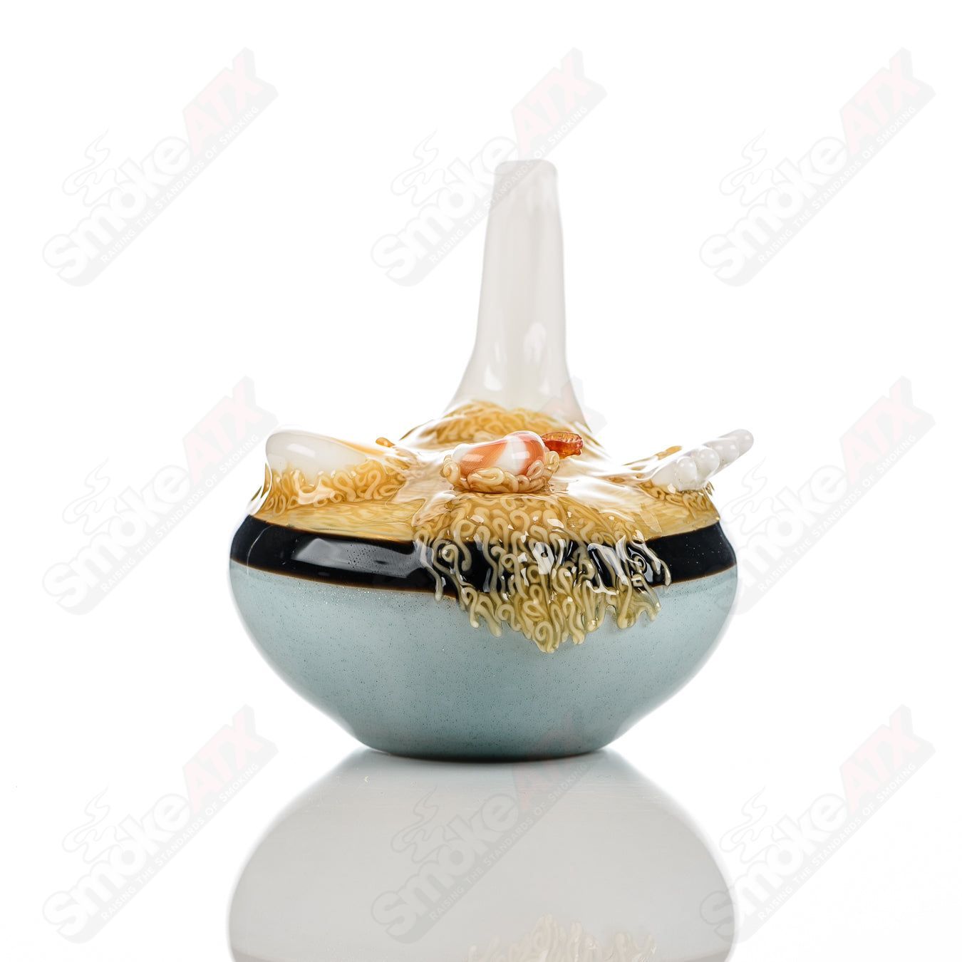 #1 Ramen Rig Dojo Glass - Smoke ATX