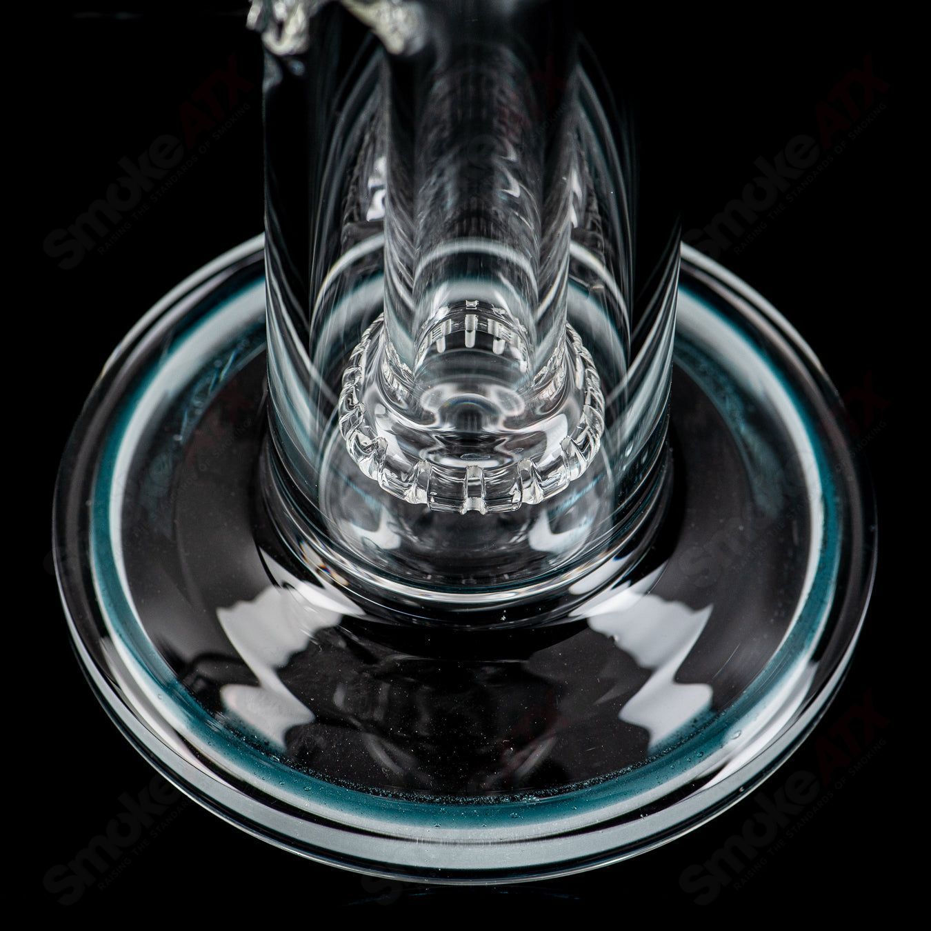 4 18mm Full Size Circ to Circ w/ Reversal Caps by Toro Glass - Smoke ATX
