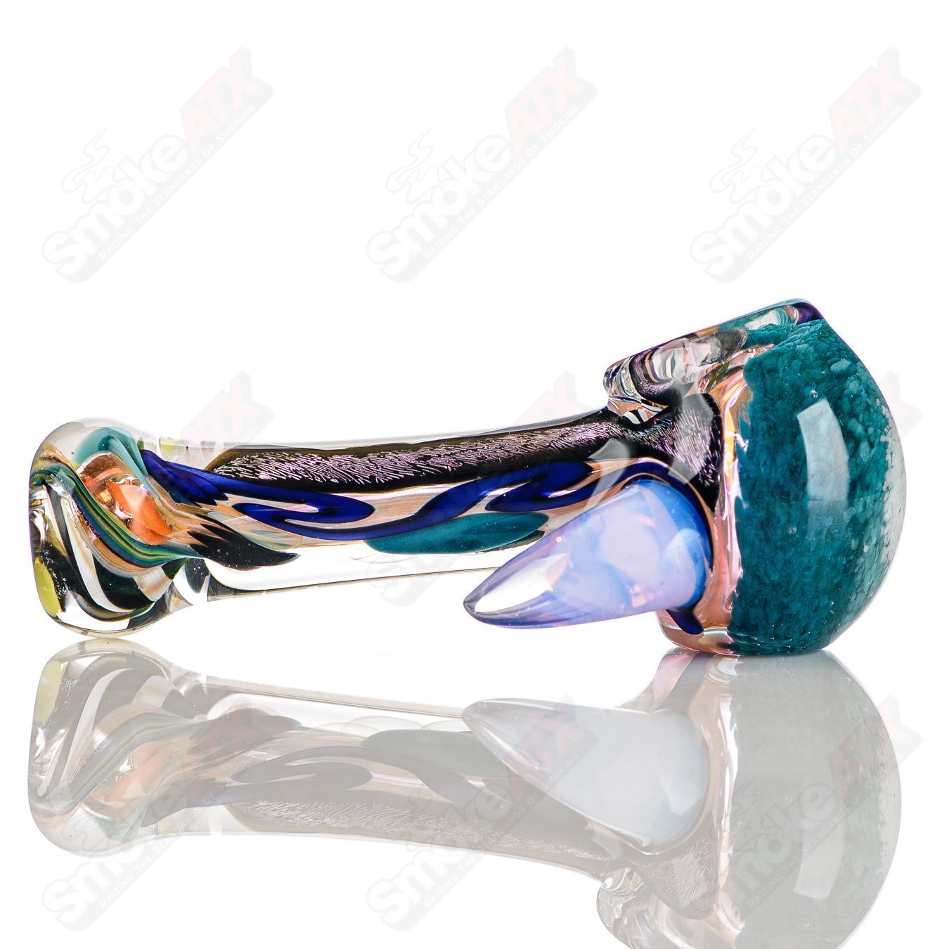 4 Color Worked IO Spoon Jeremy from Oregon - Smoke ATX