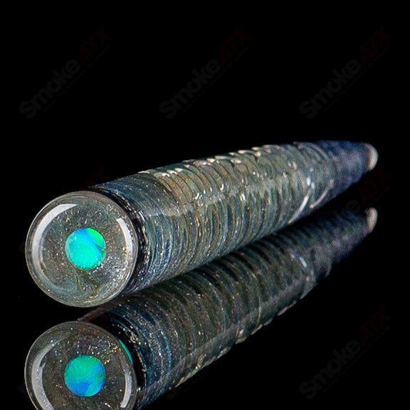 4 Opal Accent Spiral Poker Tool Sovereignty Glass - Smoke ATX