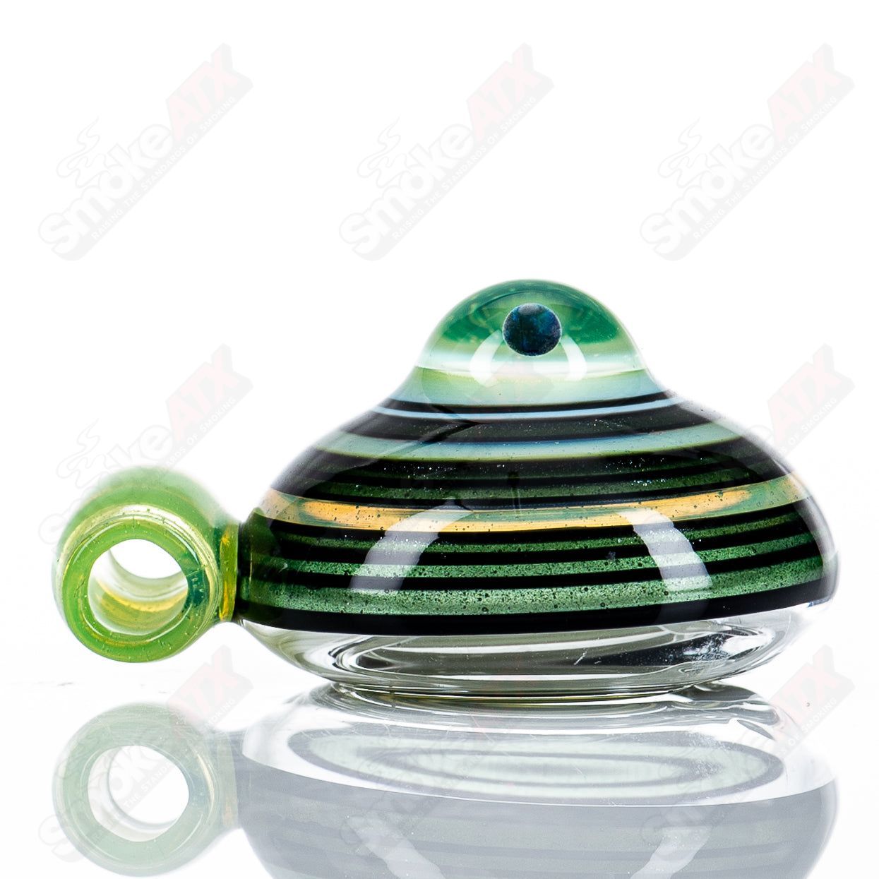 4 Opal Encalmo Pendant by Doug Zolbert Glass - Smoke ATX