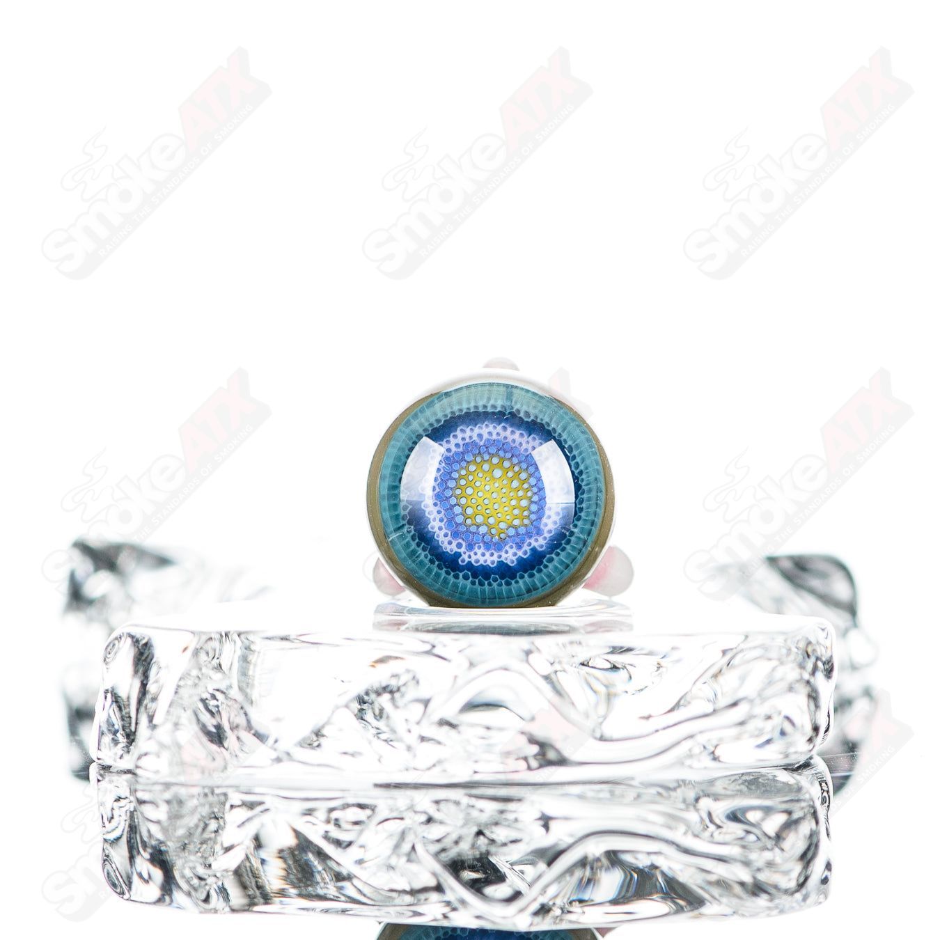 4 Slurper Marble Dosa x Salt Glass - Smoke ATX