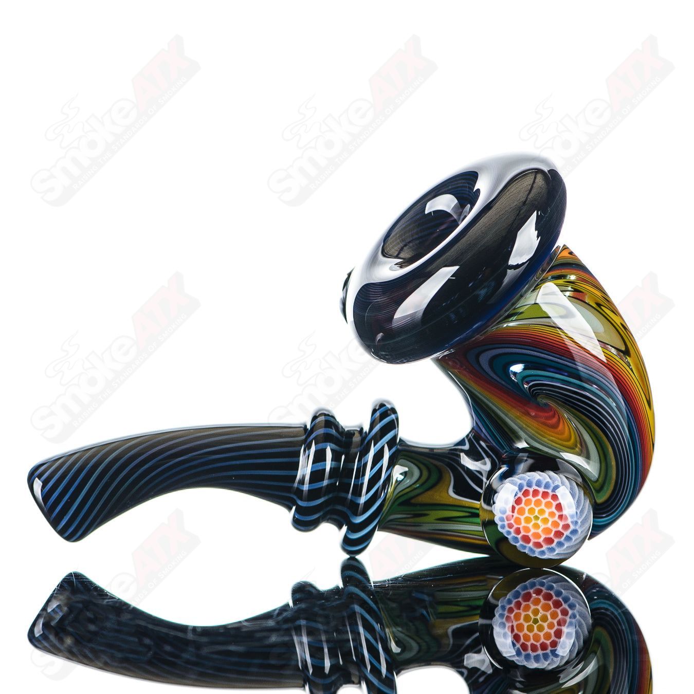 4 Small Wig Wag Sherlock w Milli Accent JMass - Smoke ATX