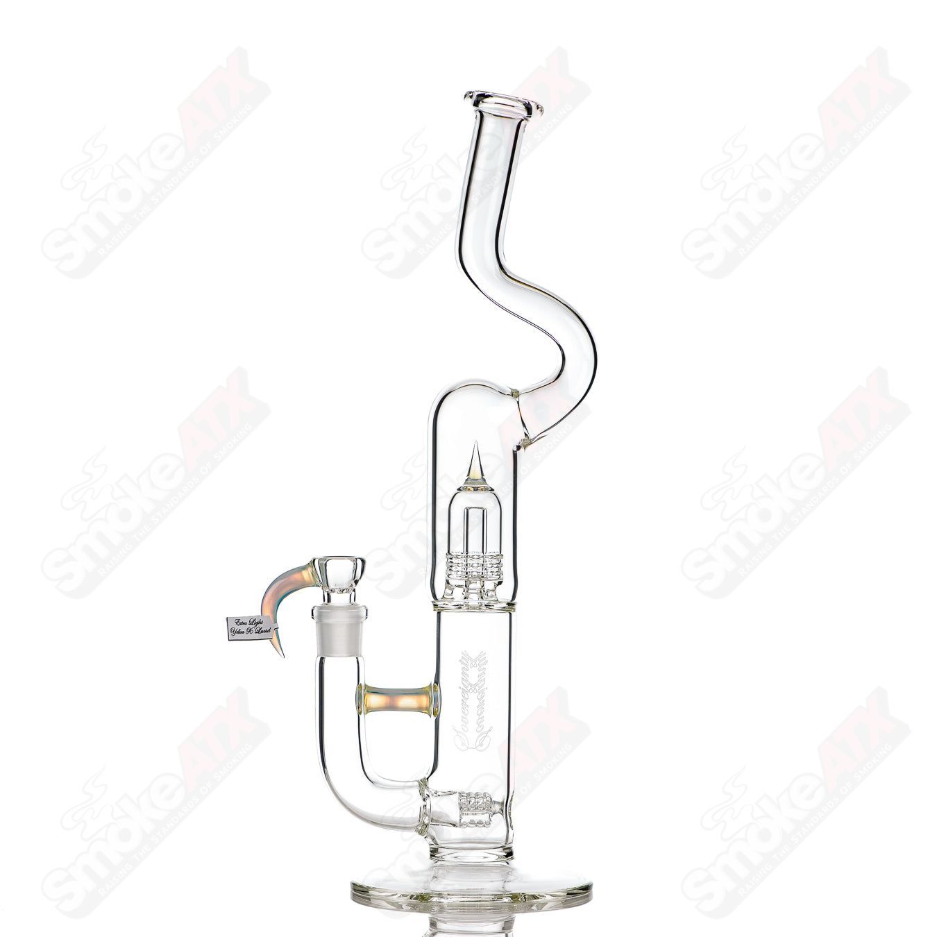 Mini Grid Dome Mini Three Natty Neck Minor Accent (Extra Light Yellow/ Lucid) Sovereignty - Smoke ATX