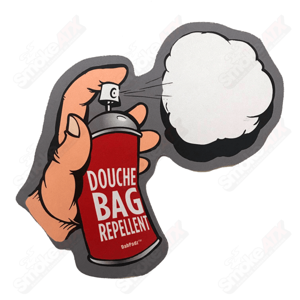 8in Douche Bag Repellent Fabric Dab Padz - Smoke ATX