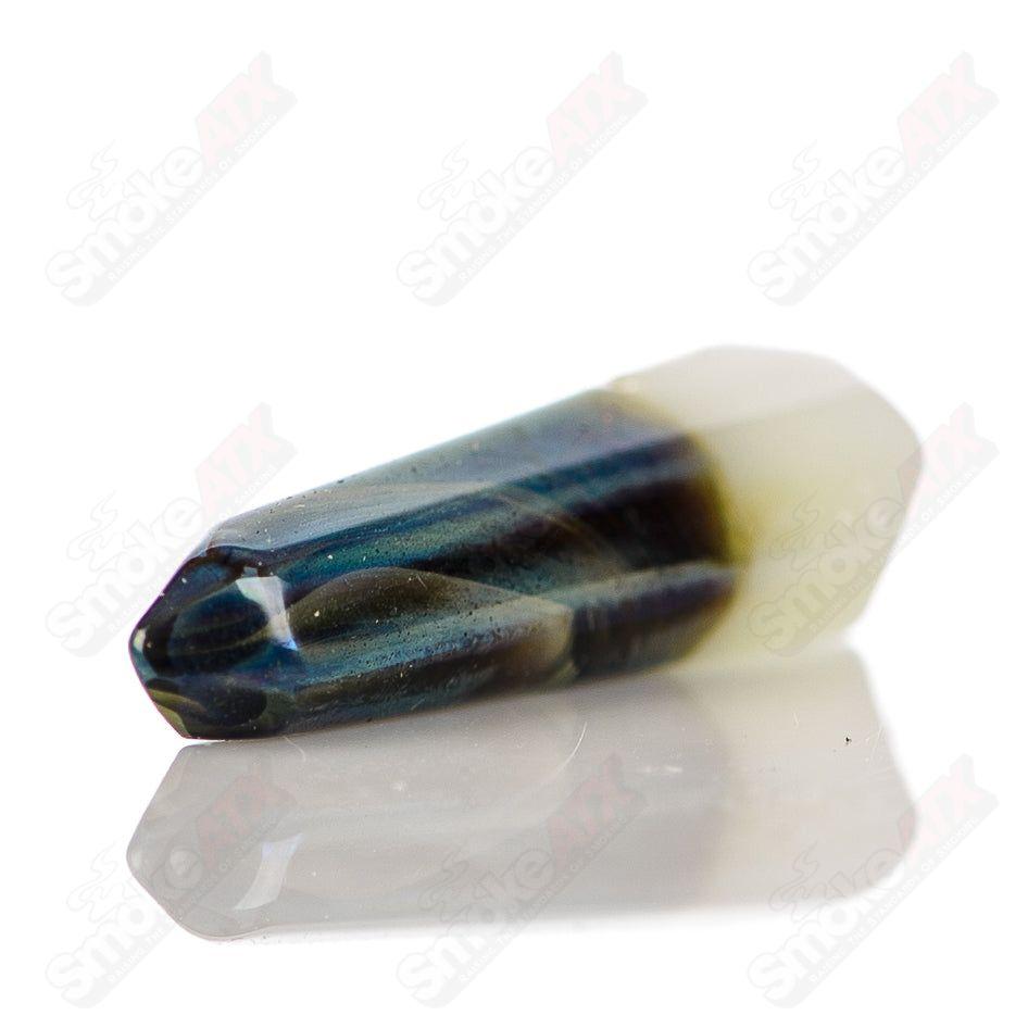 Marbled UV Terp Crystal w Green GLOW Top Accent Phil Siegel - Smoke ATX