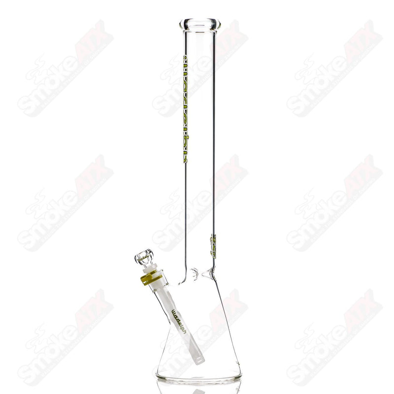 21" 5mm (Lime) Tall Beaker Illadelph - Smoke ATX