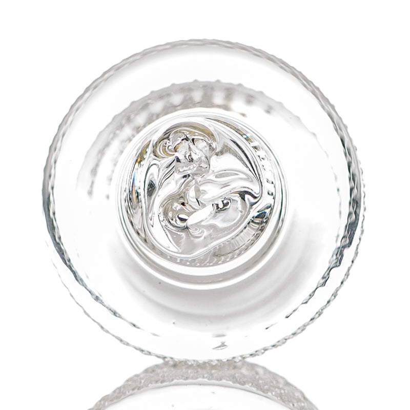 Clear Spinner Cap Moocah Glass - Smoke ATX