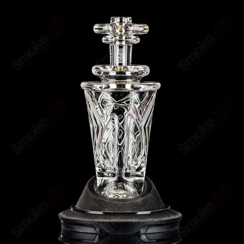 Clear Reverse Beaker (Pineapple No.1) Peak Pro Top Avant Garde Glass - Smoke ATX