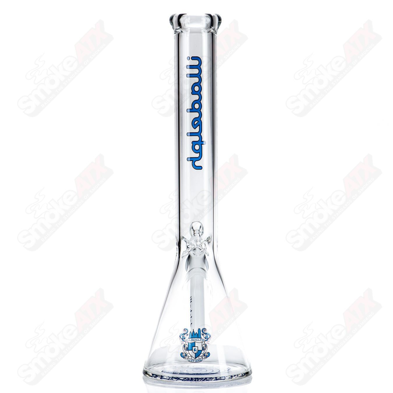 45mm Royal Blue 15" Beaker Illadelph - Smoke ATX