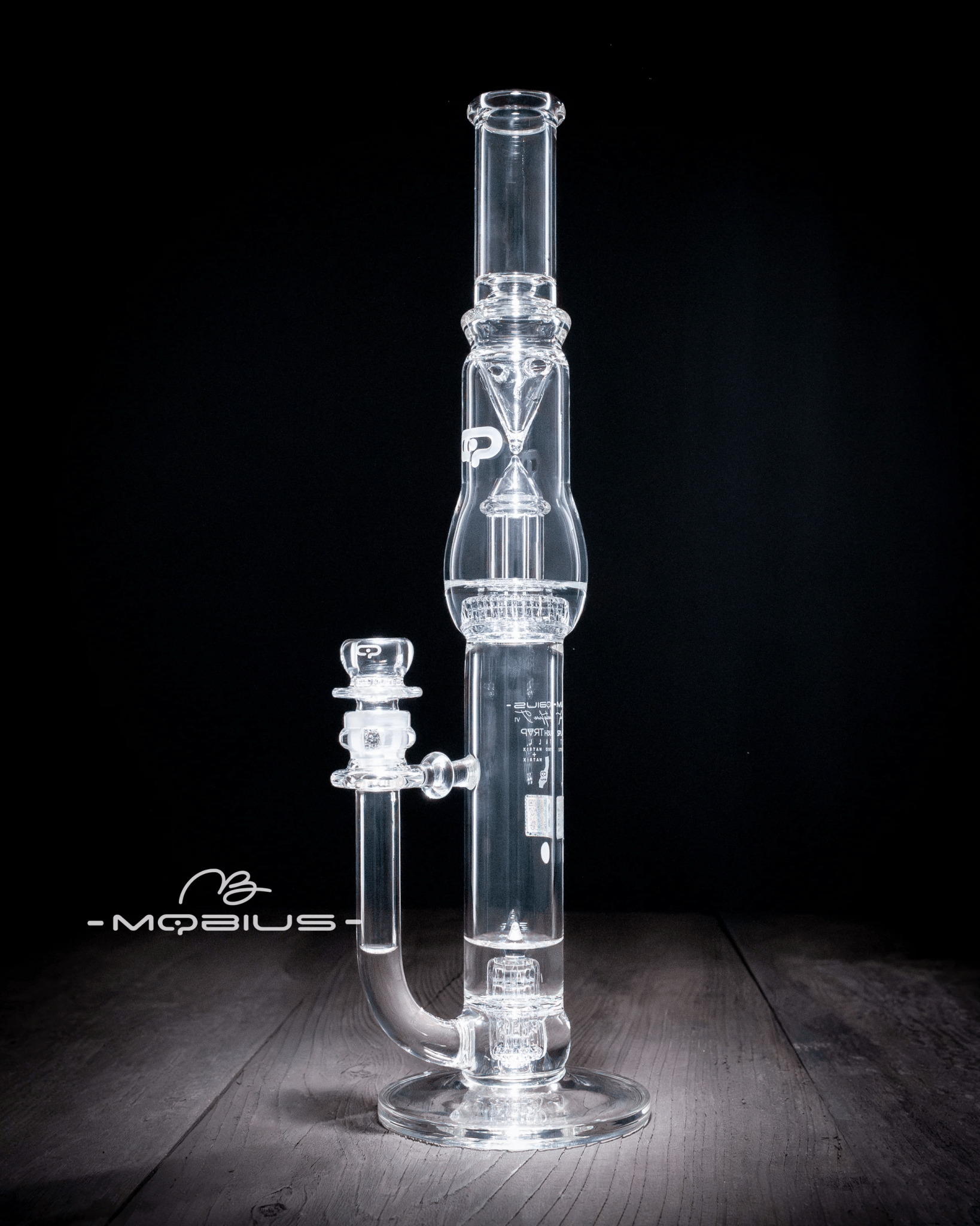 45T Tall Stereo Matrix + Matrix Splash Trap V1 Mobius - Smoke ATX