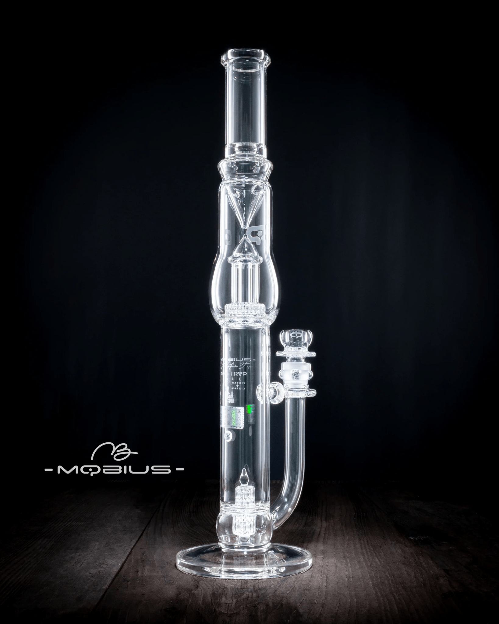 45T Tall Stereo Matrix + Matrix Splash Trap V1 Mobius - Smoke ATX