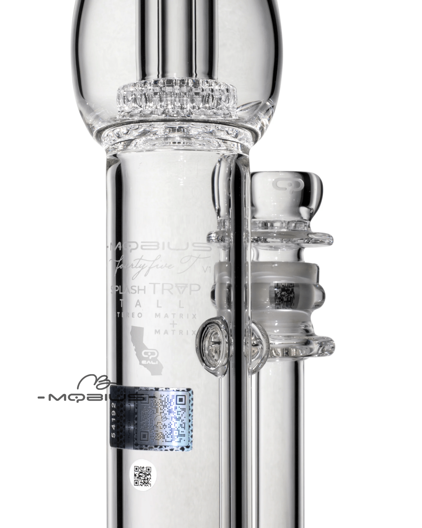 45T Tall Stereo Matrix + Matrix Splash Trap V1 Mobius - Smoke ATX