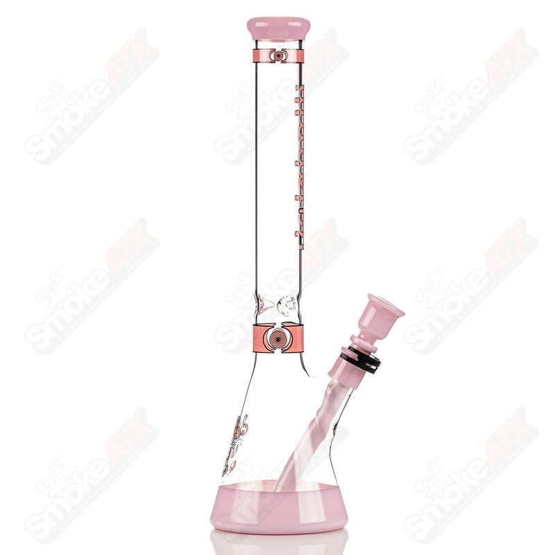 Medium (Pink) Heavy Hitter Hybrid Beaker Illadelph - Smoke ATX