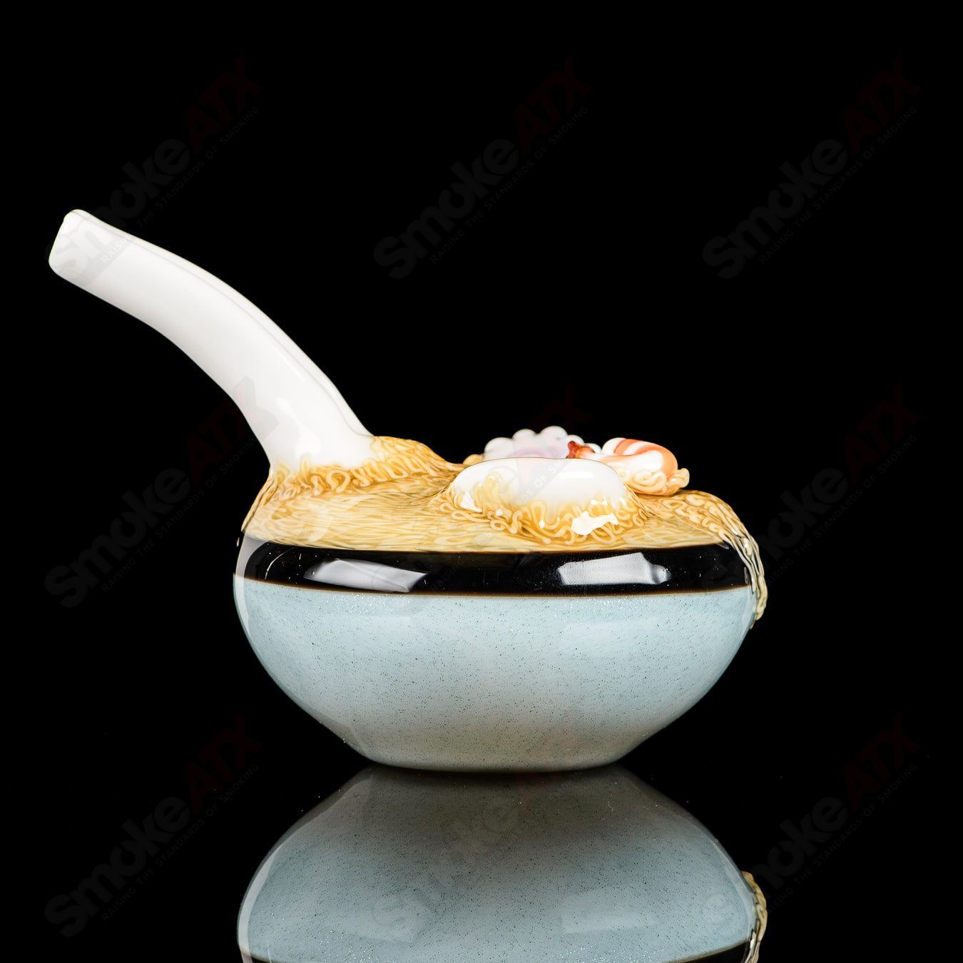 #1 Ramen Rig Dojo Glass - Smoke ATX