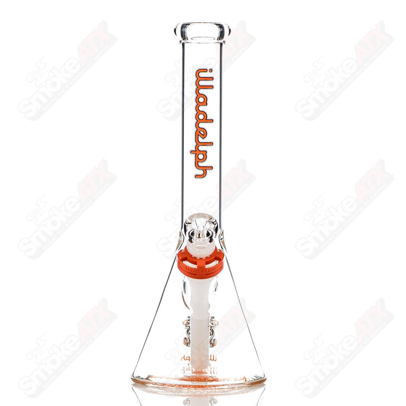 12" 5mm (Orange) Mini Beaker Illadelph - Smoke ATX