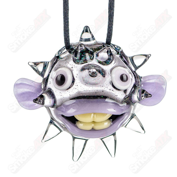 #4 Puffer Pendant Chadd Lacy Glass - Smoke ATX