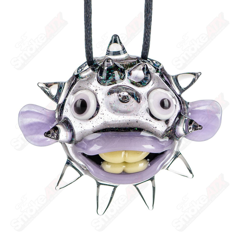 #4 Puffer Pendant Chadd Lacy Glass