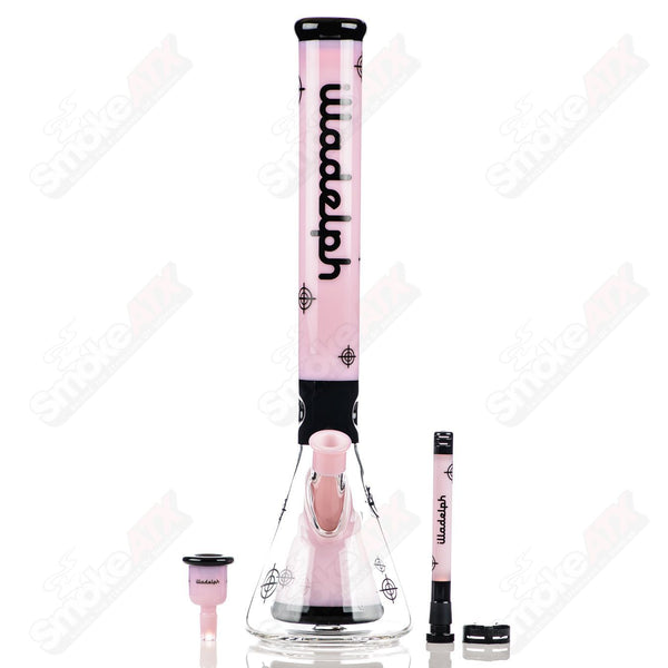 Illadelph Milky Pink Scoped Collins Beaker - Smoke ATX