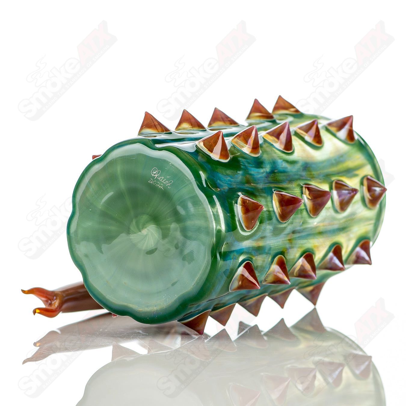Cactus Beer Mug (Green) Unparalleled Glass - Smoke ATX