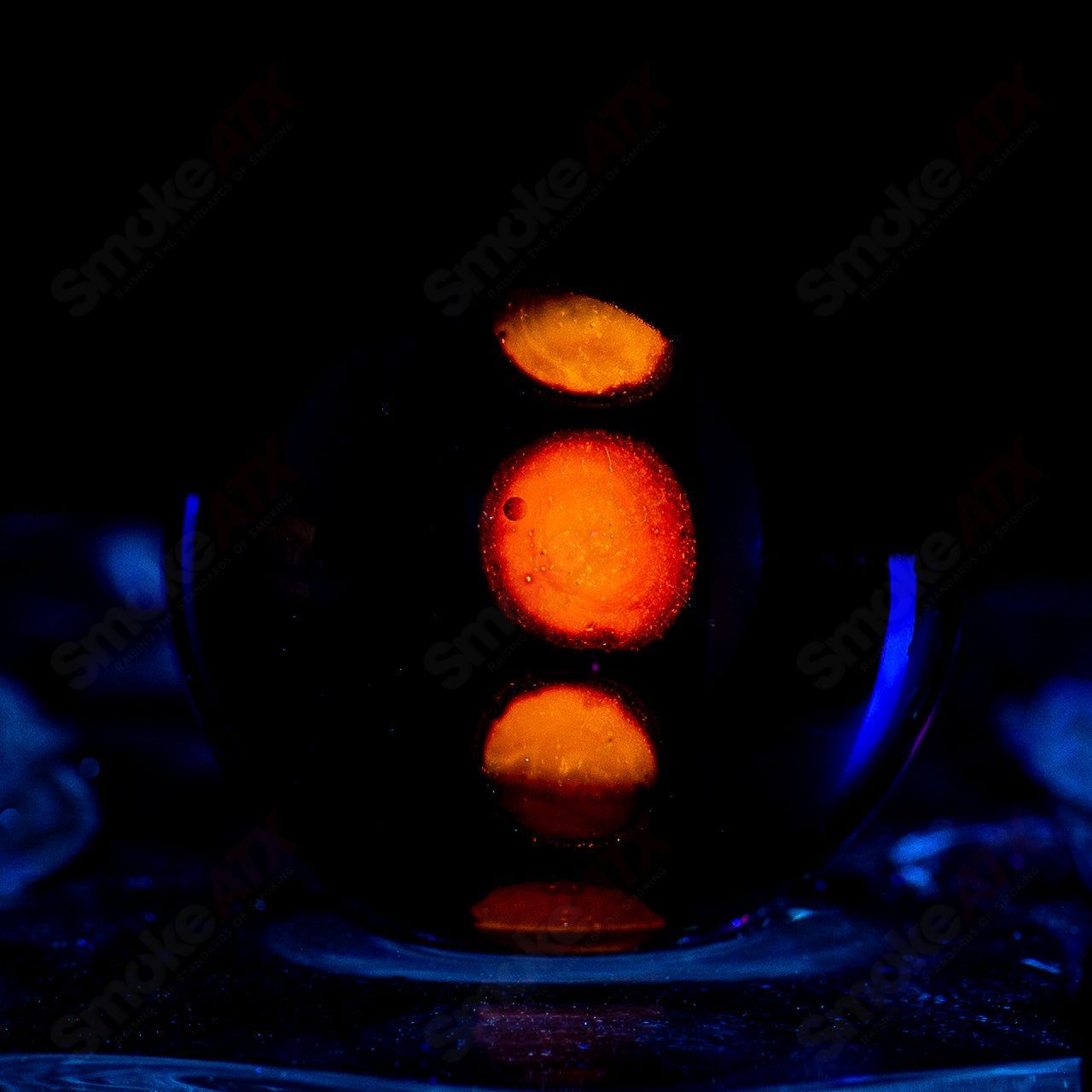 4pc Starry Night Slurper Set by Grimm Glass - Smoke ATX