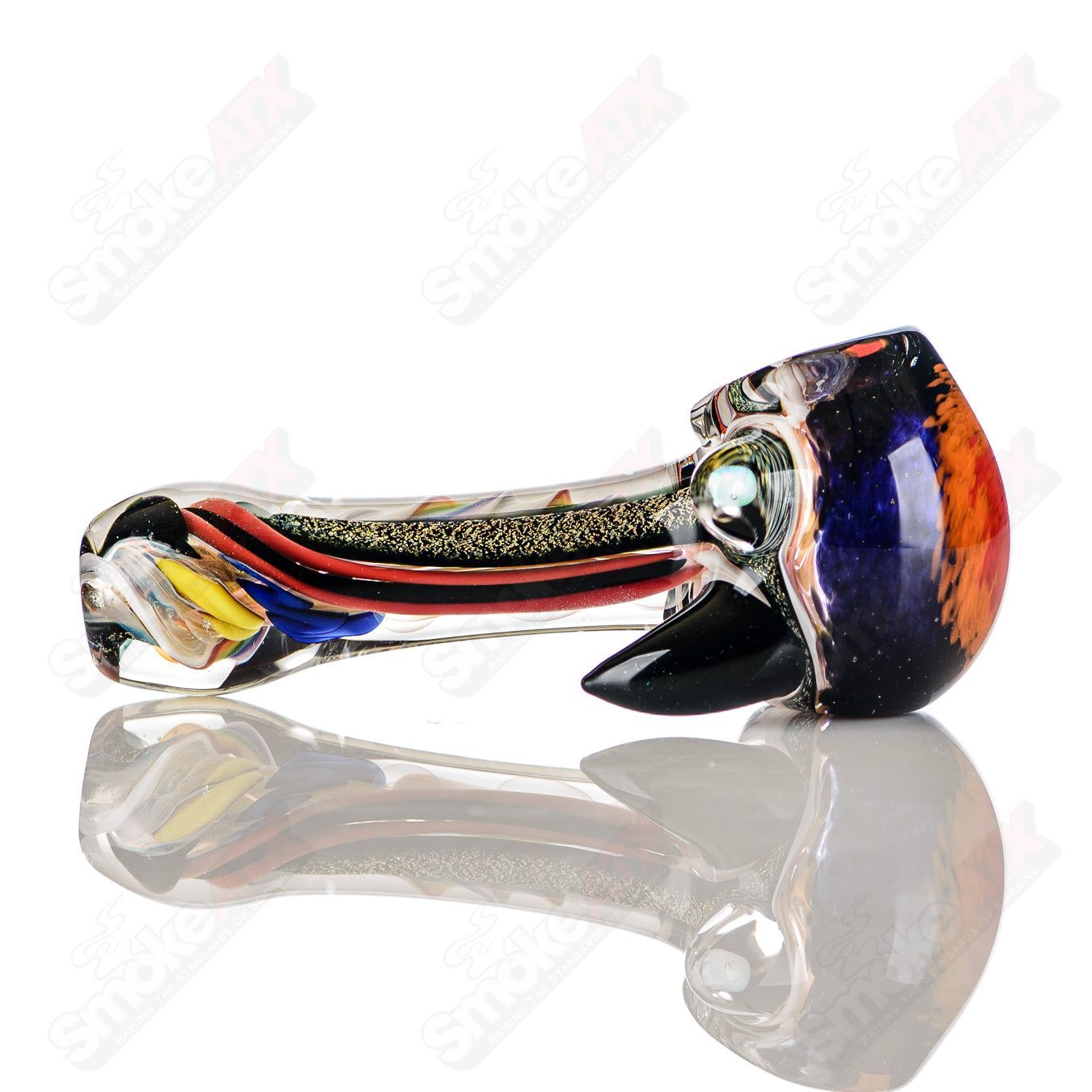 5 Color Worked IO Spoon Jeremy from Oregon - Smoke ATX