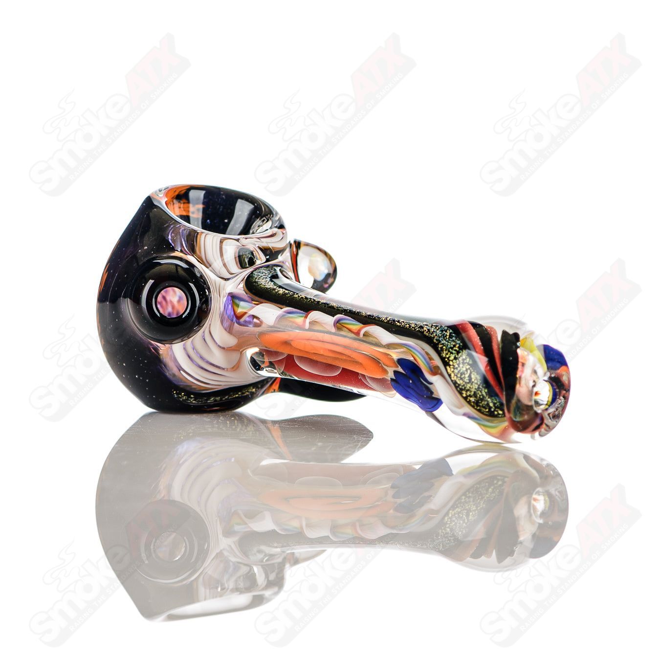 5 Color Worked IO Spoon Jeremy from Oregon - Smoke ATX