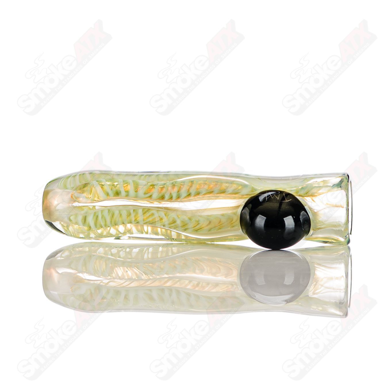 5 I/O Worked Chillum Signed - JMK Glass - Smoke ATX