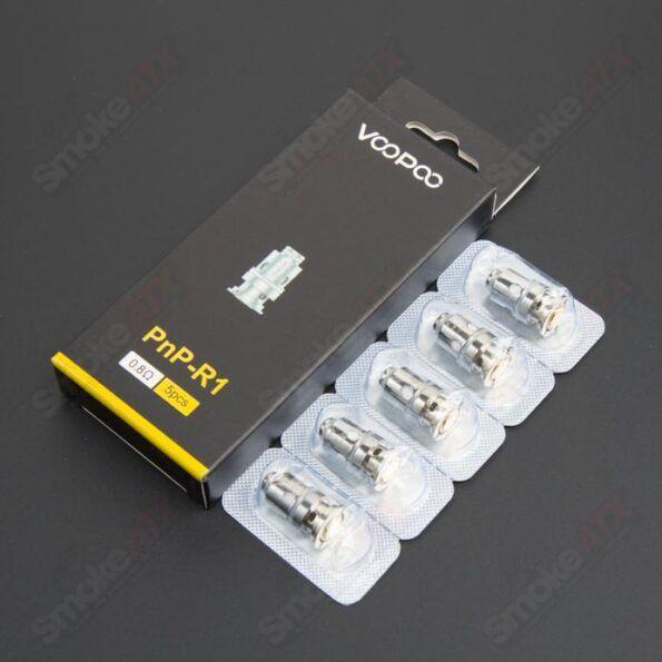 5 PCS 0.8ohm PnP - R1 VooPoo - Smoke ATX