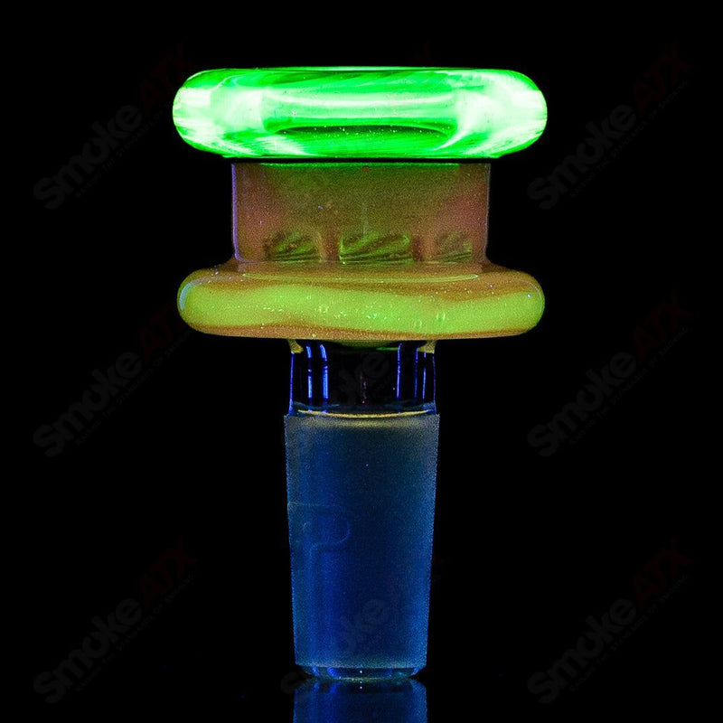 #1 14mm UV Color Elements Multi Hole Bowl Mobius