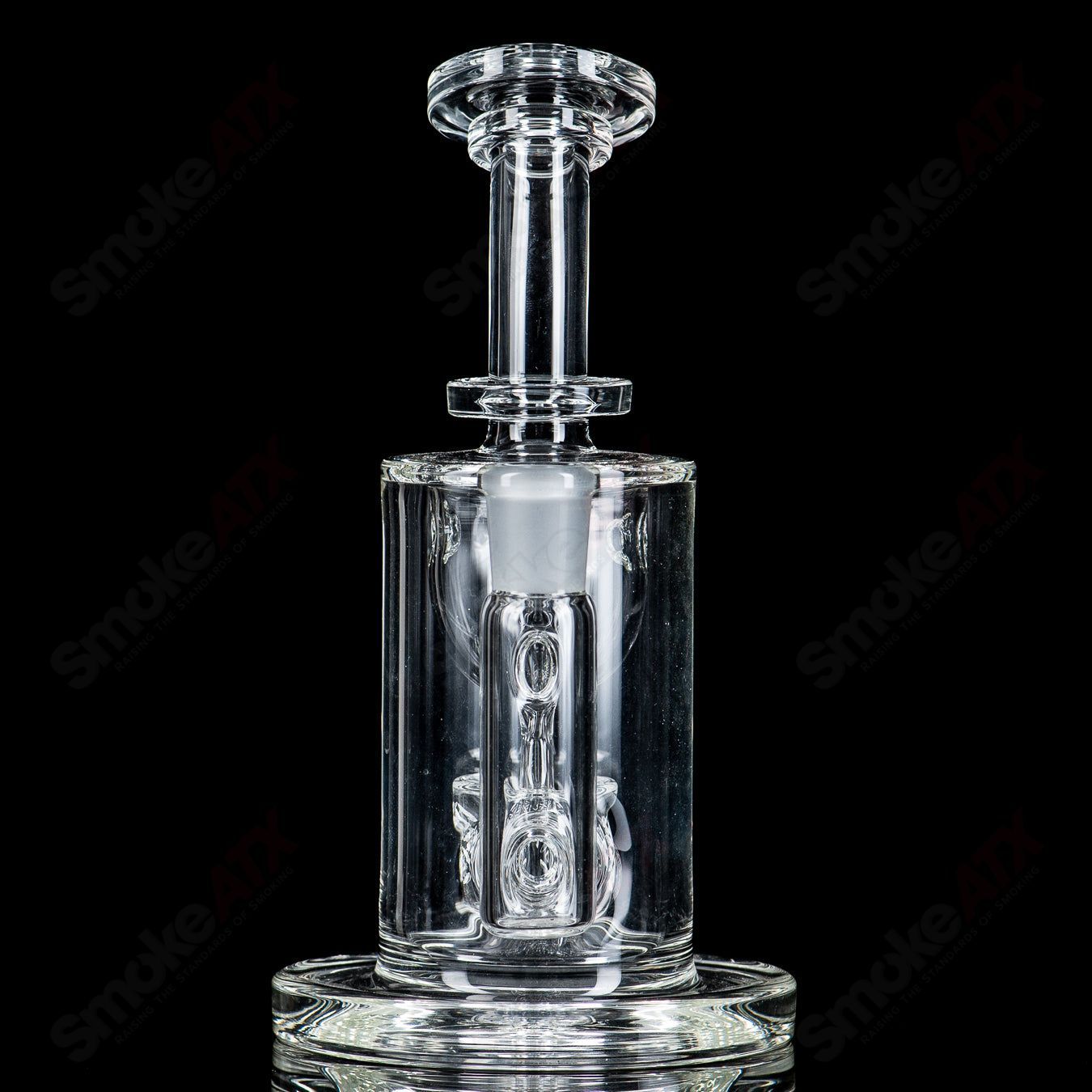 50mm Clear Taurus Incycler Fat Boy Glass - Smoke ATX