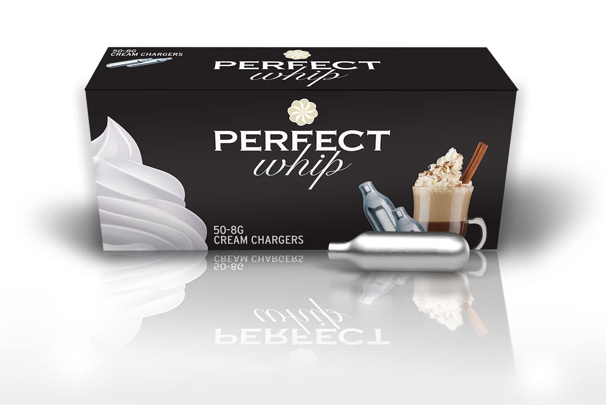 50pk Perfect Whip Cream Chargers - Smoke ATX