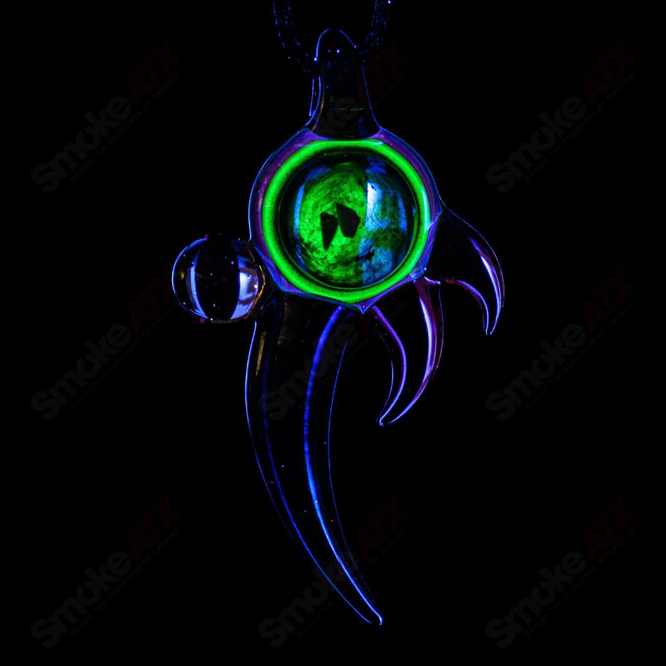 #5 Amulet Pendant Dosh Glass - Smoke ATX