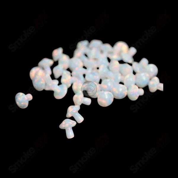 4x7mm White Opal Mushroom Terp Pearl Ruby Pearl Co - Smoke ATX