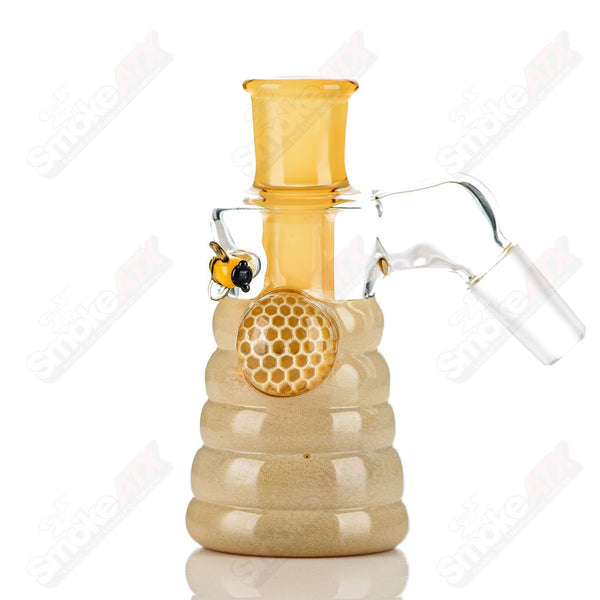 14/45 Bee Hive Dry Catcher Joe P Glass - Smoke ATX