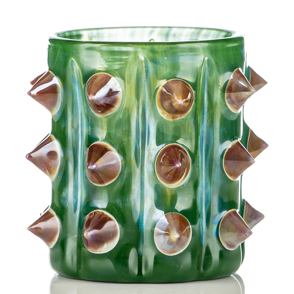Cactus Whiskey Glass (Green) Unparalleled Glass - Smoke ATX