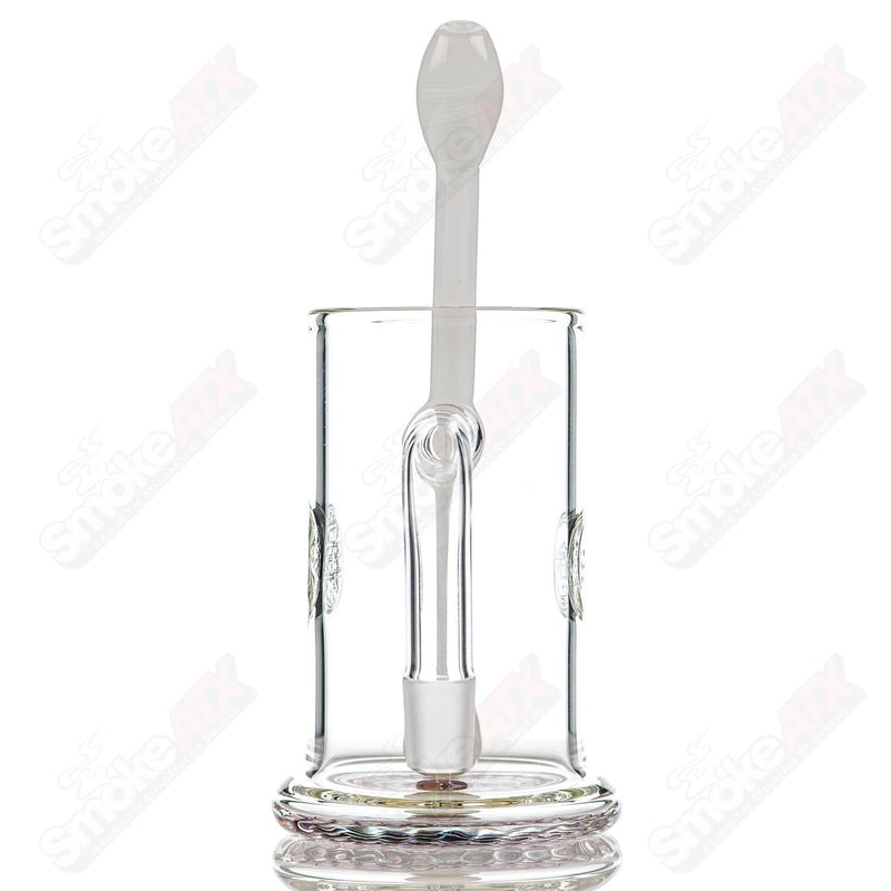 Bangin Mug w/ Gold Ruby Accent Bottom + Q-Tip Straw Surf Rat Glass - Smoke ATX