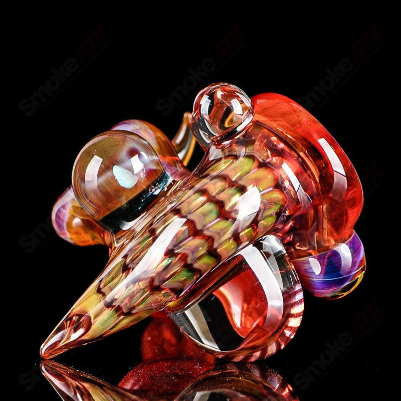 Phantom Spoon w/ Opal Accent Mib Dosh Glass - Smoke ATX