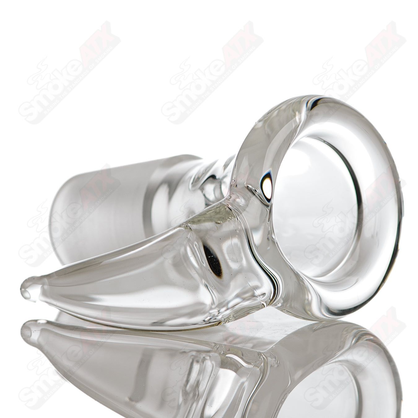 15in Clear Puck Perc Tube SPG - Smoke ATX