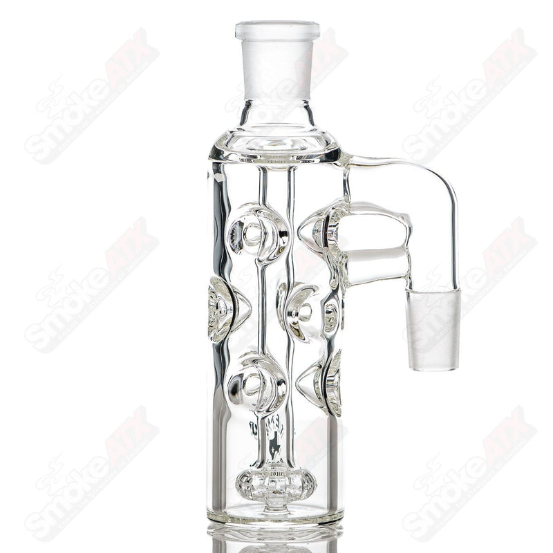 18/90 45mm Showerhead Ash Catcher Texas Tubes - Smoke ATX