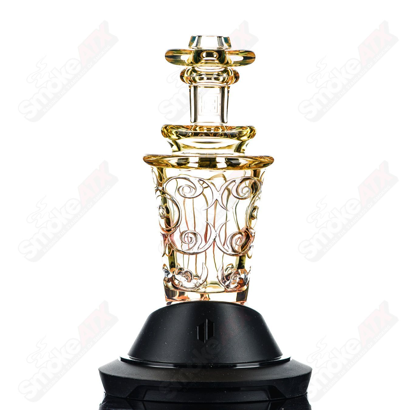 Fumed Reverse Beaker (Style B No.2) Peak Pro Top Avant Garde Glass