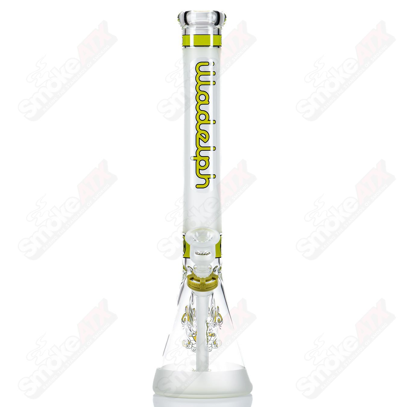 5mm Frosted Medium Beaker (Lime) Illadelph - Smoke ATX