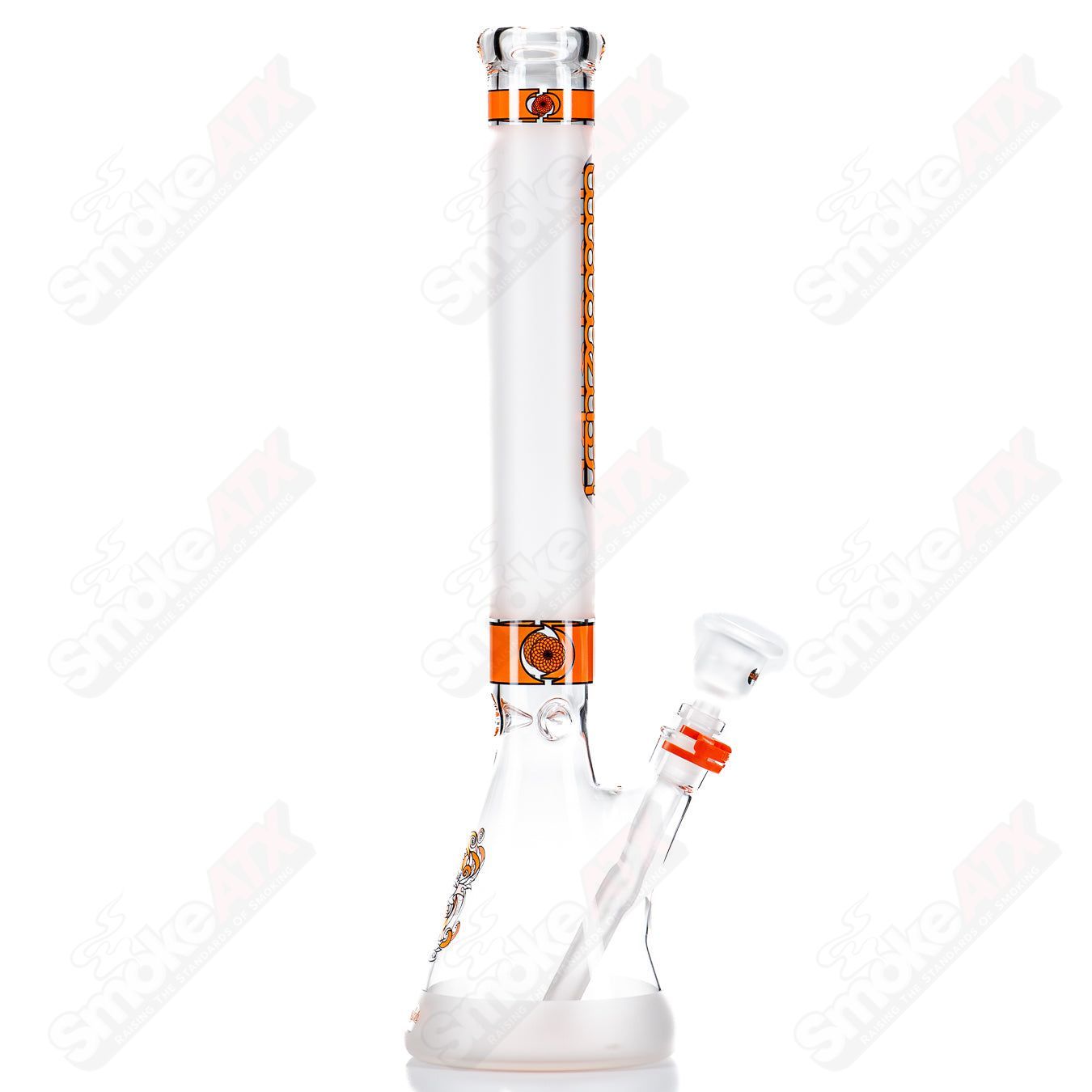 5mm Frosted Medium Beaker (Orange) Illadelph - Smoke ATX