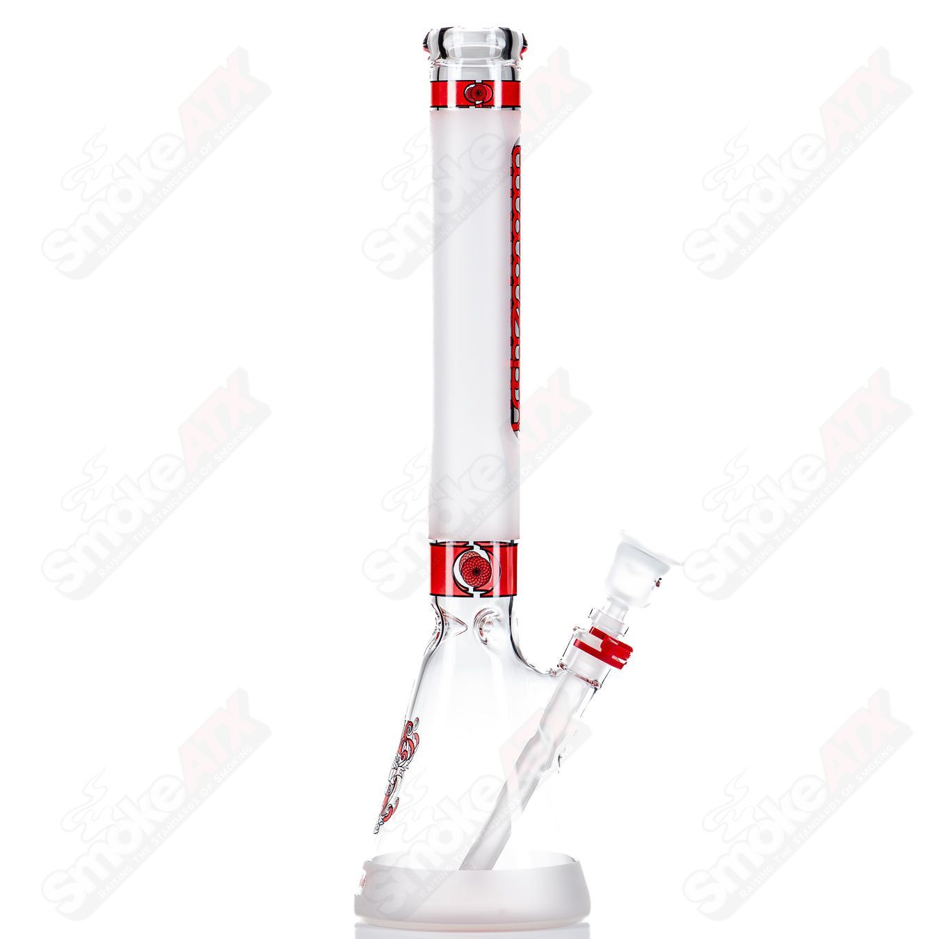 5mm Frosted Medium Beaker (Red) Illadelph - Smoke ATX