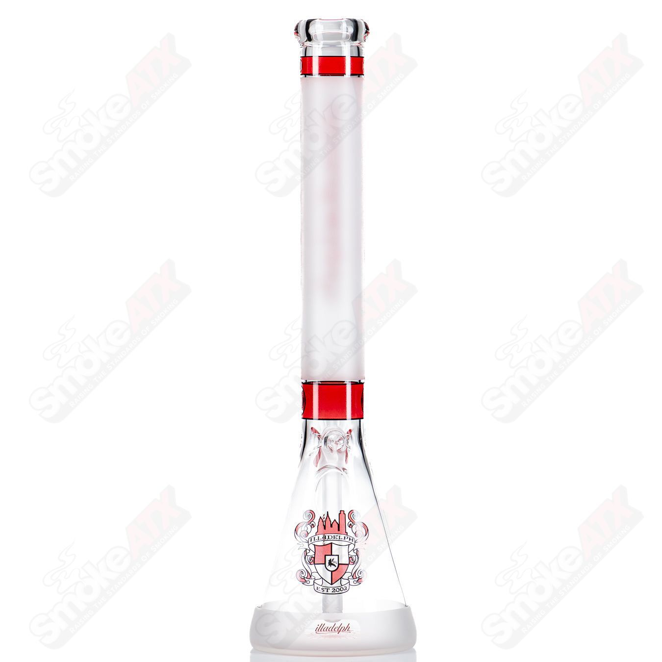 5mm Frosted Medium Beaker (Red) Illadelph - Smoke ATX