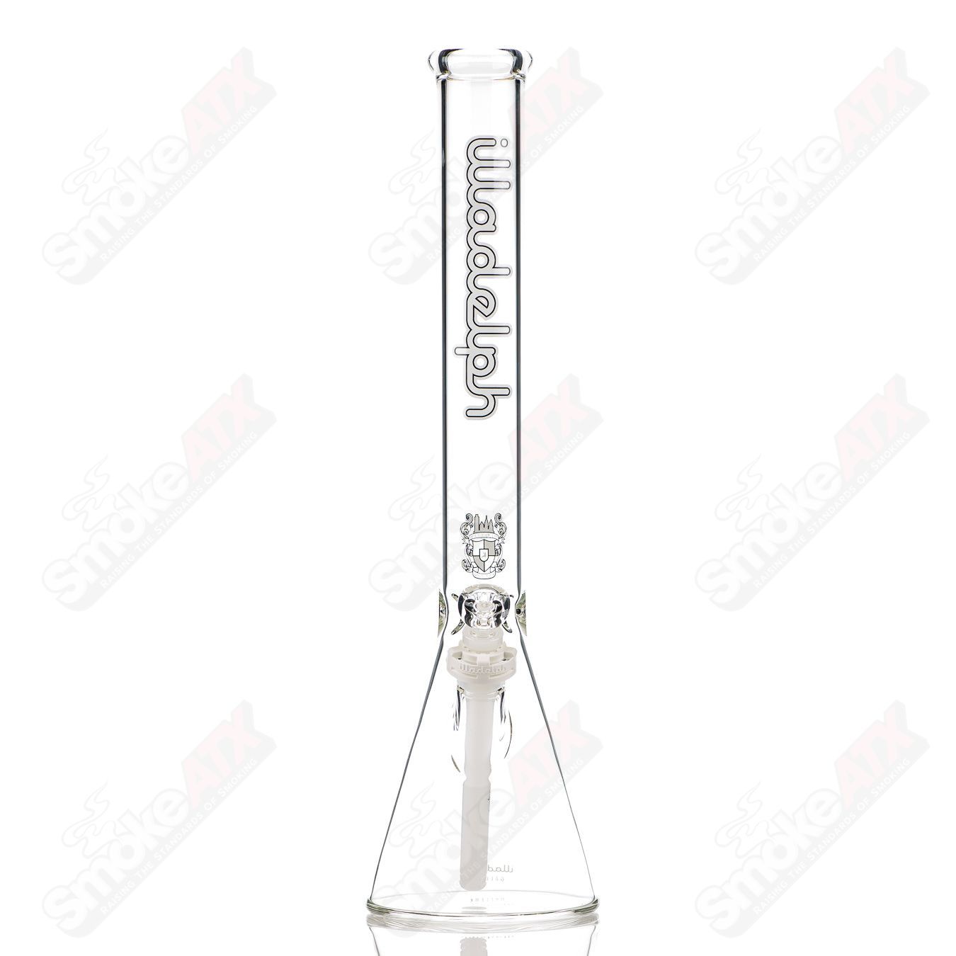 5mm White Medium Beaker Illadelph - Smoke ATX